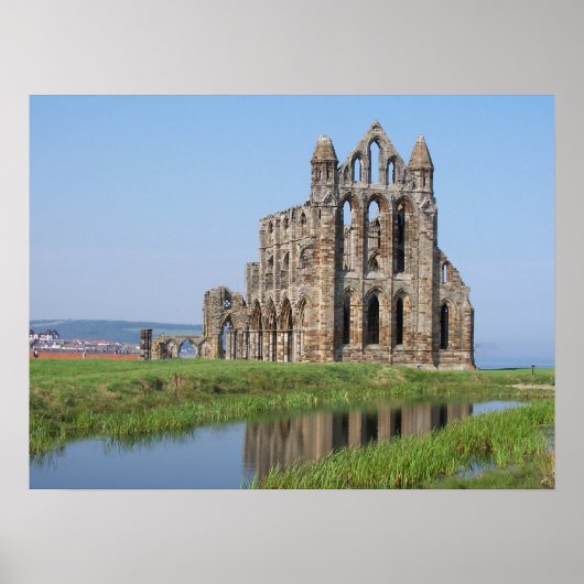 Whitby Abbey North Yorkshire Poster (Voorkant)