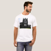 Whitby Abbey Silhouette T-shirt (Voorkant volledig)