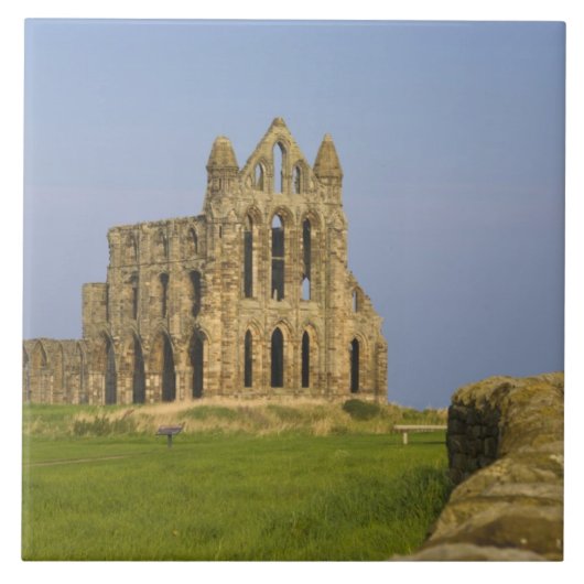 Whitby Abbey, Whitby, North Yorkshire, Engeland Tegeltje (Voorkant)