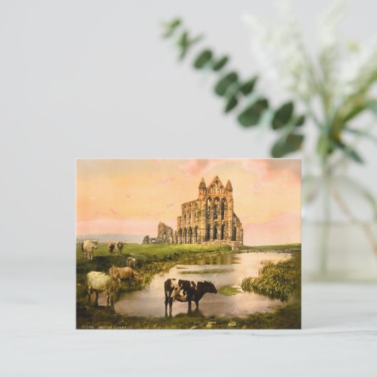 Whitby Abbey Yorkshire Engeland Briefkaart (Staand voorkant)