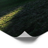 Whitby Abbey zonsondergang Poster (Hoek)