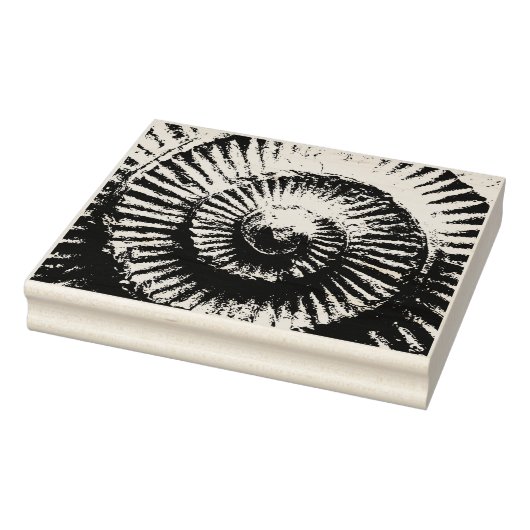 Whitby Ammonite Rubberstempel (Stempel)