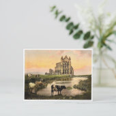 Whitby, de abbey, III., Yorkshire, Engeland Briefkaart (Staand voorkant)