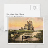 Whitby, de abbey, III., Yorkshire, Engeland Briefkaart (Voorkant / Achterkant)