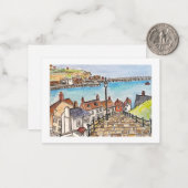 Whitby, Engeland Notitiekaartje (Voorkant / Achterkant in situ)