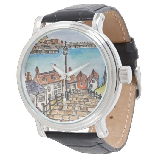 Whitby, England  Horloge (Gekanteld)