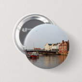 Whitby Harbour Button (Voorkant /achterkant)