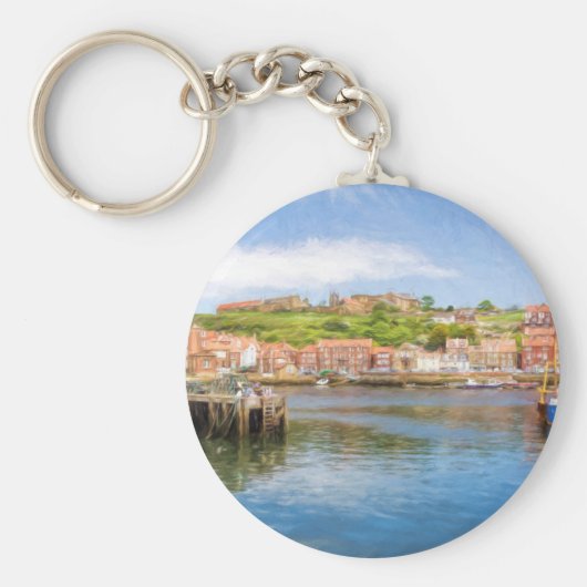 Whitby Harbour Sleutelhanger (Voorkant)