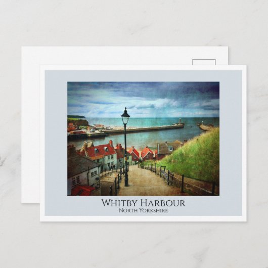 Whitby Harbour uit 1999 Briefkaart (Voorkant / Achterkant)