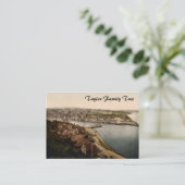 Whitby I, Yorkshire, Engeland, stamboom Visitekaartje (Staand voorkant)