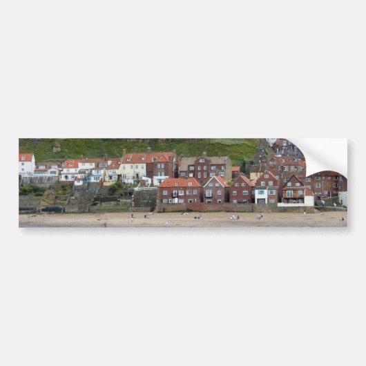 Whitby in North Yorkshire Bumpersticker (Voorkant)