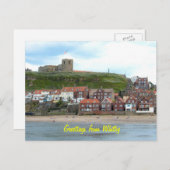 Whitby in North Yorkshire, Engeland. Briefkaart (Voorkant / Achterkant)