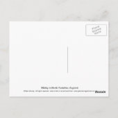 Whitby in North Yorkshire, Engeland. Briefkaart (Achterkant)