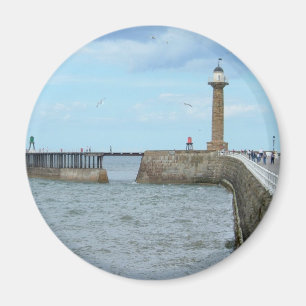 Whitby in North Yorkshire, Engeland. Magneet