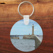 Whitby in North Yorkshire, Engeland. Sleutelhanger (Voorkant)