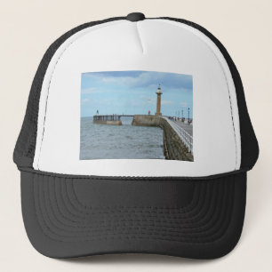 Whitby in North Yorkshire, Engeland. Trucker Pet