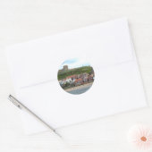 Whitby in North Yorkshire Ronde Sticker (Envelop)