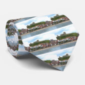 Whitby in North Yorkshire Stropdas (Opgerold)