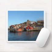 Whitby met oud Lifeboot huis Muismat (Met muis)