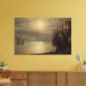 Whitby (olie op canvas) canvas afdruk (Insitu (Woonkamer))