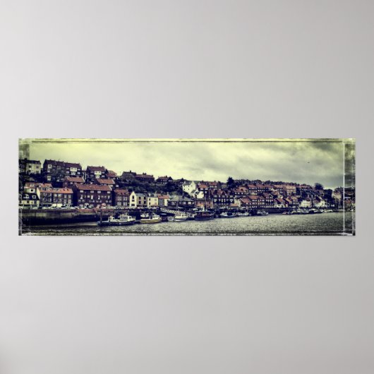 Whitby panorama poster (Voorkant)