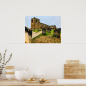 Whitby St Mary's Church Graveyard Poster (Keuken)