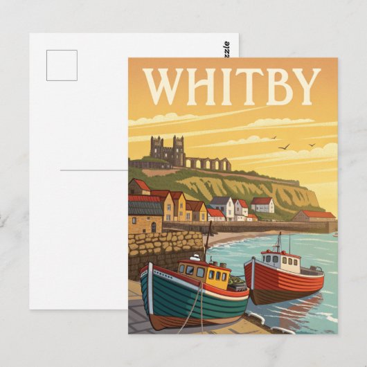  Whitby Travel Briefkaart (Voorkant / Achterkant)