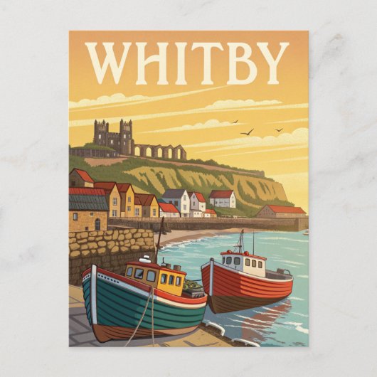  Whitby Travel Briefkaart (Voorkant)