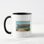 Whitcomb Summit Hotel en Souvenir Shoppe Uitzicht Mok (Links)