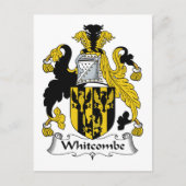 Whitcombe Family Crest Briefkaart (Voorkant)