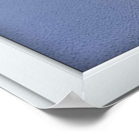 White-3-puit-raam-illusie winterscène poster (Hoek)