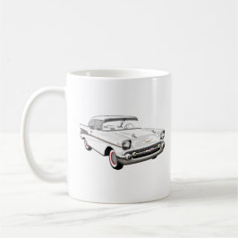 White '57 Shoebox Koffiemok