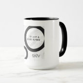 White 60 decade Birthday Mok (Voorkant rechts)