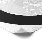 White 60 decade Birthday Poster (Hoek)