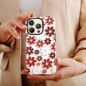 White 60s Hippie iPhone | 60s Hippie iPhone 13 Case-Mate iPhone Case