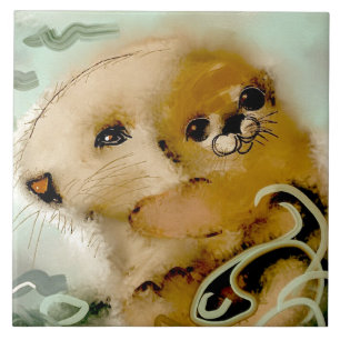 White 6×6 Keramische tegel... Tegeltje