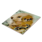 White 6×6 Keramische tegel... Tegeltje (Zijkant)