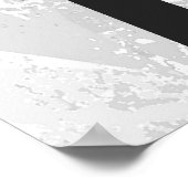 White 70 Decade Birthday Poster (Hoek)