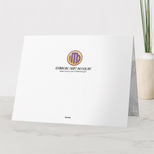 White 80 Decade Birthday Kaart (Achterkant)