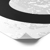 White 80 Decade Birthday Poster (Hoek)