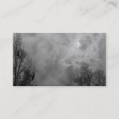 White - aangepaste Visitekaartjes voor haunted Sky (Achterkant)