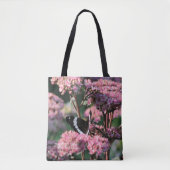 White Admiral Butterfly Matrona Sedum Tote Bag (Voorkant)