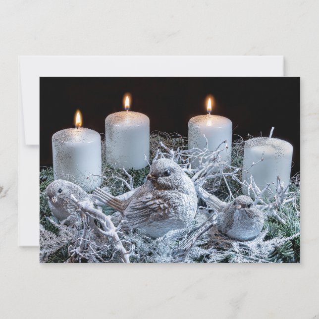 White Advent Wreath (Voorkant)