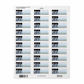 White Advent Wreath Etiket (Full Sheet)