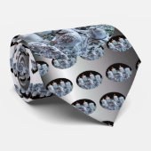 White Advent Wreath Stropdas (Opgerold)