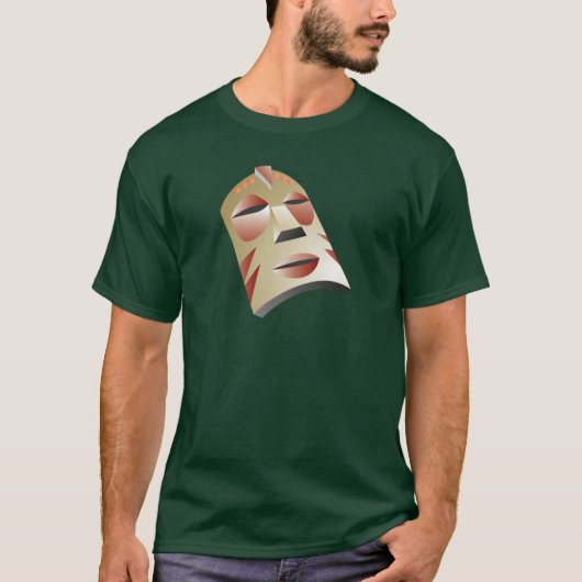 White African Mask T-shirt (Voorkant)