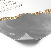 White Agate Price List Poster (Hoek)