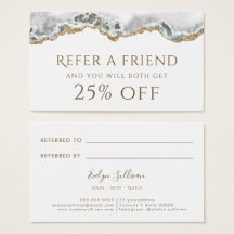 White Agate Reference Kaart