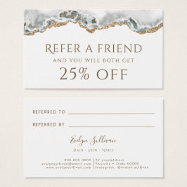 White Agate Reference Kaart