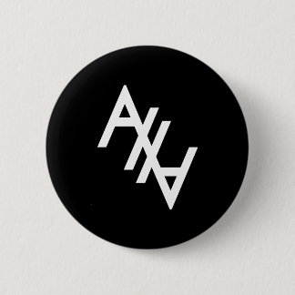 White AHA Ronde Button 5,7 Cm